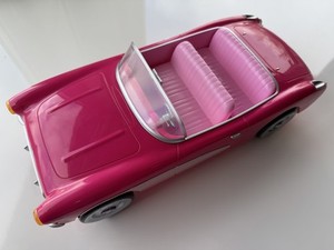 Barbie The Movie AMC Pink Corvette Convertible Car Popcorn Container-NEW IN BOX