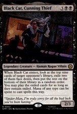 Black Cat, Cunning Thief 52 Rare Marvel's Spider-Man Magic: The Gathering NM