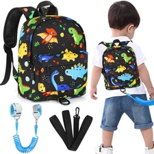 Accmor Toddler Backpack Leash, Cute Kids Backpack with Anti Lost Wrist Link,