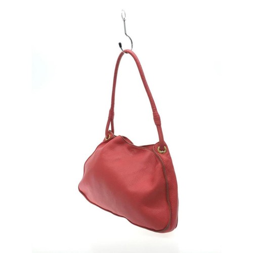 BOTTEGA VENETA Handbag Shoulder Bag Leather Red From Japan 0106982K Authentic - Picture 17 of 24