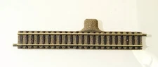 FLEISCHMANN N SCALE 1/160 STRAIGHT RAIL 111 mm WITH USED RESISTANCE
