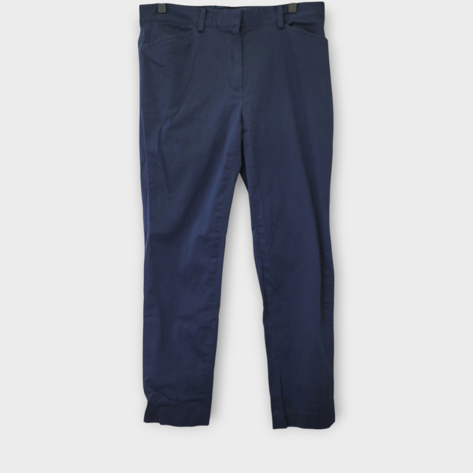 Brooks Brothers Carlo Bonomi Special Collection Chino Pant Womens 6 Navy Blue