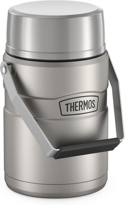 Stainless King Vacuum-Insulated Food Jar with 2 Storage Container Inserts, 47 Ou
