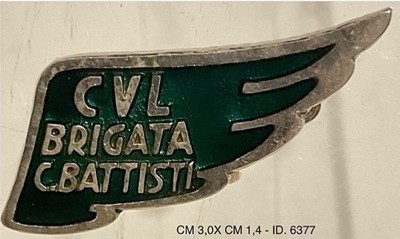 VOLUNTEER CORPS OF FREEDOM CVL BADGE BRIGADE C. PARTISAN BAPTISTS