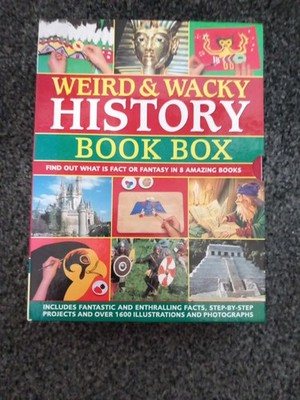 Weird & Wacky History Book Box Find Out What Is Fact or Fantasy in 8 Books