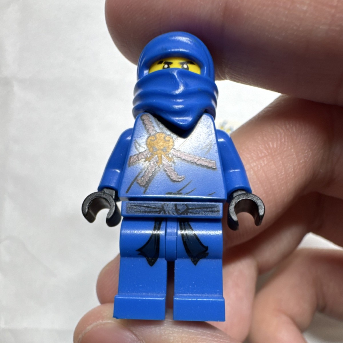 LEGO Ninjago Minifigure Jay Golden weapon and Zx with spinner. | eBay