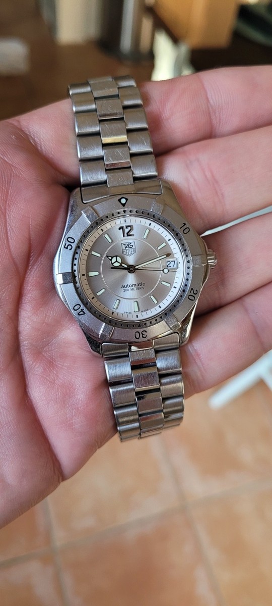 TAG Heuer 2000 Silver Men's Watch - WK2116 for sale online | eBay