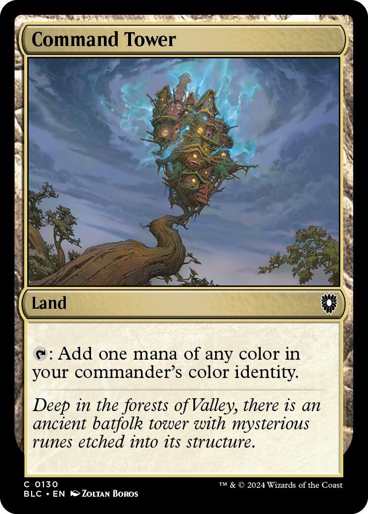 Command Tower Normal [BLC - 130] NM MagicCommander: Bloomburrow