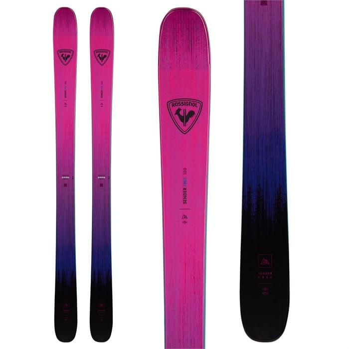 BRAND NEW 2026 ROSSIGNOL SENDER FREE 100 SKIS 178cm w/ATOMIC STRIVE 12GW PURPLE