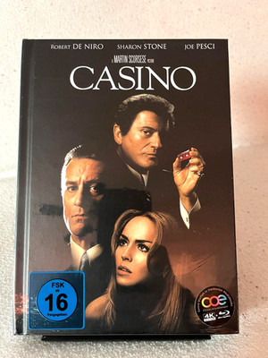 Casino (1995) 4K (Limited Mediabook Edition) (Cover A) (4K UHD + Blu-ray) OVP