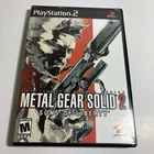 Metal Gear Solid 2 Sons of Liberty (Playstation PS2) No Manual - Black Label