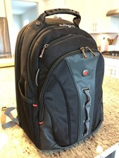 Swiss Gear Wenger Laptop Backpack Black/Gray, TSA Ready - New Condition