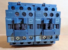 Schneider Electric LC2D12G7 IEC Reversing Contactor, 12A, 7.5HP @ 480V(NewNB)