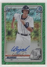 2020 Bowman Chrome Green Shimmer Refractor 54/99 Ulrich Bojarski Auto x9h