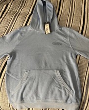 NWT Boys  Vineyard Vines Surf Terry Graphic Hoodie Light Blue Size M 12-14 