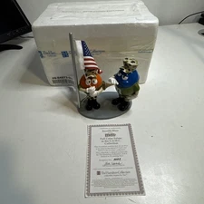 Hamilton Collection Reveille Blues Full Color Salute To The USMC M&M’s W/ COA