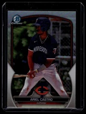 2023 Bowman Draft #BDC-150 Ariel Castro Chrome Refractor