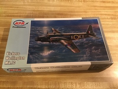 MPM Productions #72099 VICKERS WELLINGTON MK.IC. Plane Model 1/72  OPEN BOX