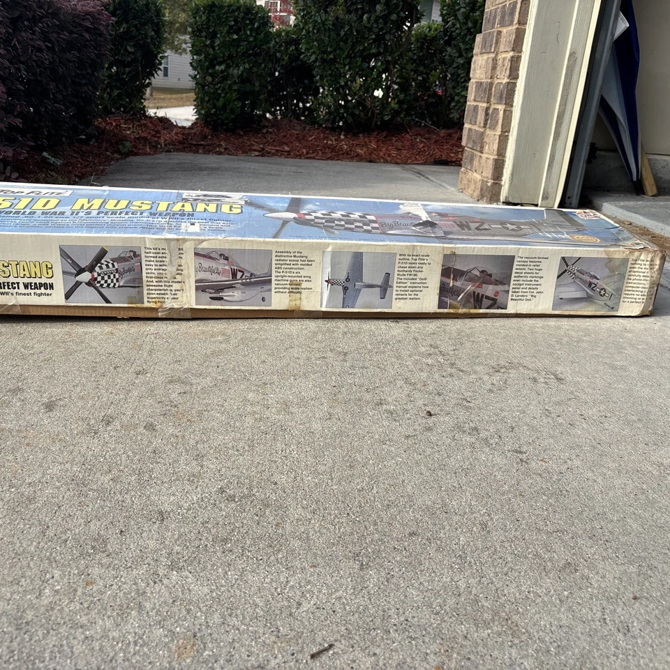 Top Flite P-51D Mustang Gold Edition .60–1.20 Perfect Weapon GOLD EDITION - Image 2 of 4