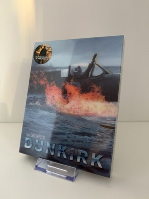 Dunkirk Blufans #66 Single Lenticular Slip with Steelbook 4K Ultra HD + Blu-Ray
