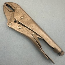 Vintage Craftsman Usa - 7 Curved Jaw Locking Pliers 45964