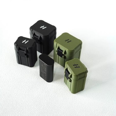 1Pcs Camera Battery Storage Case For Hasselblad X2D/X1D/907X Green / Black Color