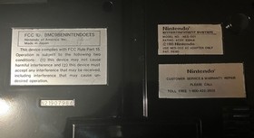 Nintendo NES console custom bundle with three games and two controllers