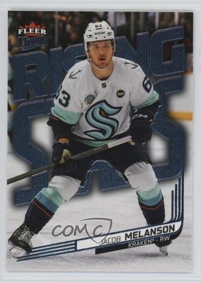 2025 Fleer Ultra Rising Stars Platinum 75/99 Jacob Melanson #RS-27 Rookie RC 0b3
