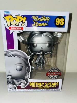   Vaulted Britney Spears - Slave 4 U Metallic US Exclusive Pop! Vinyl [98]