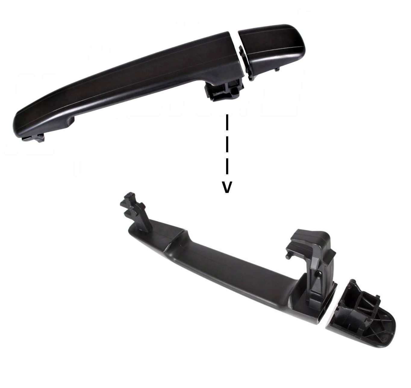 Poignée de porte extérieure Mercedes ML W163 1998-2005 arrière gauche droite