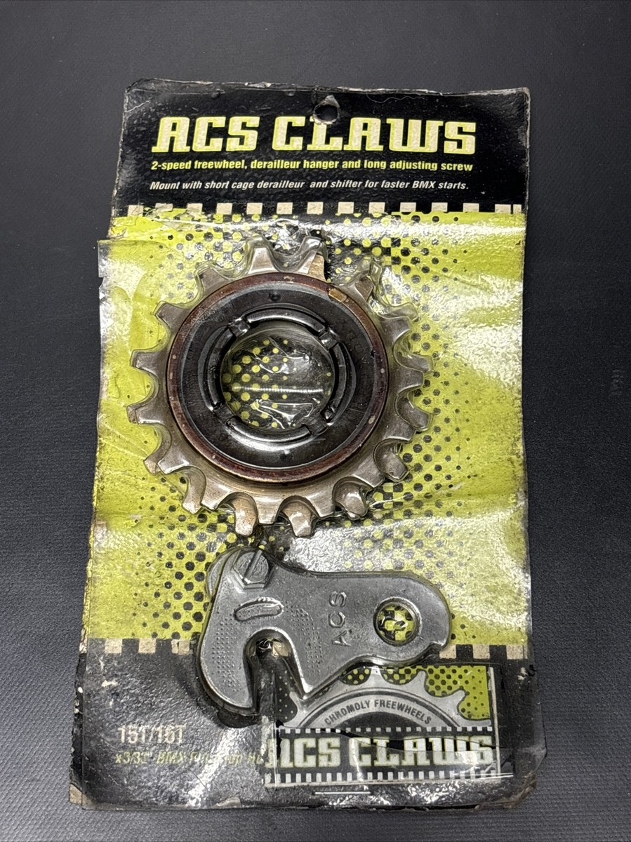 Rare ACS Claws 2 Spd Freewheel Conversion Kit 3/32