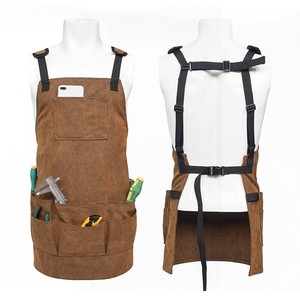 Woodworking Apron with Multiple Tool Pockets Oxford Cloth 