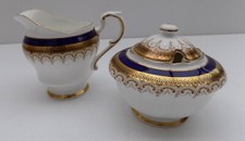PARAGON STIRLING MILCHK&Auml;NNCHEN & ZUCKERDOSE MIT DECKEL