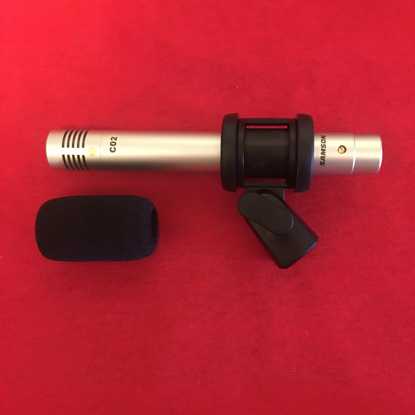 Samson C02 CO2 Condenser Mic Overhead Drum Microphone For Cymbals