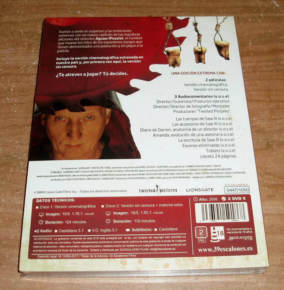 Jogos Mortais Iii Dvd