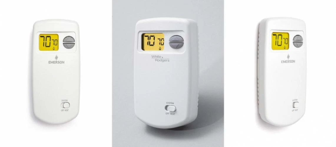 Emerson 1E78-140 Non-Programmable Heat Only Thermostat for Single-Stage  White | eBay