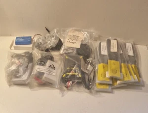 Large lot with SenseFly / eBee chargers and propellor sets for camera drone.