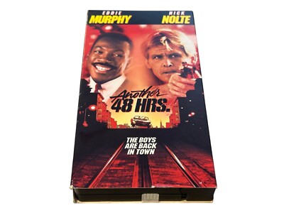 Another 48 Hrs. VHS 1990 Video Tape Eddie Murphy Nick Nolte Action Thriller