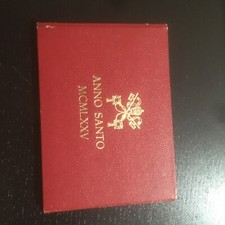 PAOLO VI COPPIA DI MEDAGLIE 1975 ANNO SANTO ARGENTO.