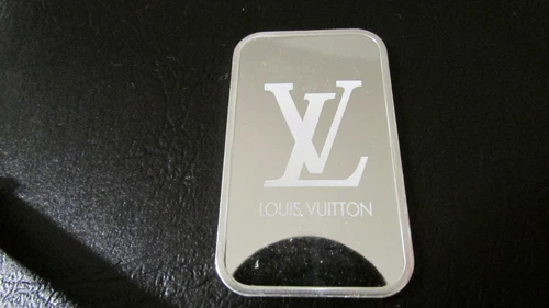1 Oz .999 Silver Art Bar LOUIS VUITTON New Design Ingot Bullion USA no Suisse