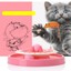 thumbnail 2 - Cat Toy New Crazy Play Interactive Fun Game Spring Mouse Moving Ball Round Disk