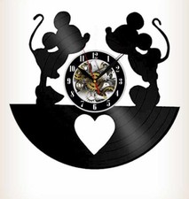 Disney Vinyl Wall Clock - Retro Decor - Unique Home Accent - Perfect Gift