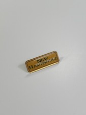 State of New Hampshire Travel Souvenir Lapel Pin