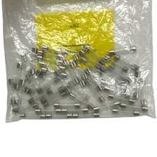 Littelfuse Fast Blow Fuse Glass Tube 10A 250V, 47 Pcs