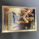 2022 Topps Chrome McDonalds All America Justine Pissott Autograph WNBA
