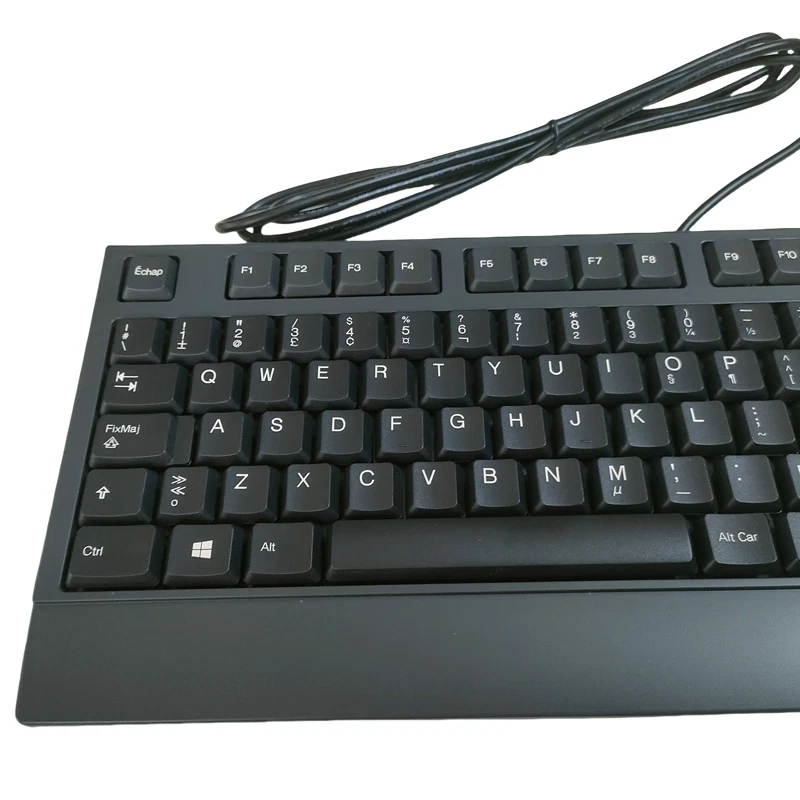 Canada French layout USB fingerprint identification keyboard kuf1256 for Lenovo - Image 3 of 4