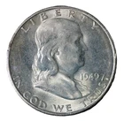 1949-S AU++ Franklin Half Dollar