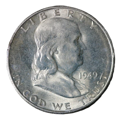 1949-S AU++ Franklin Half Dollar