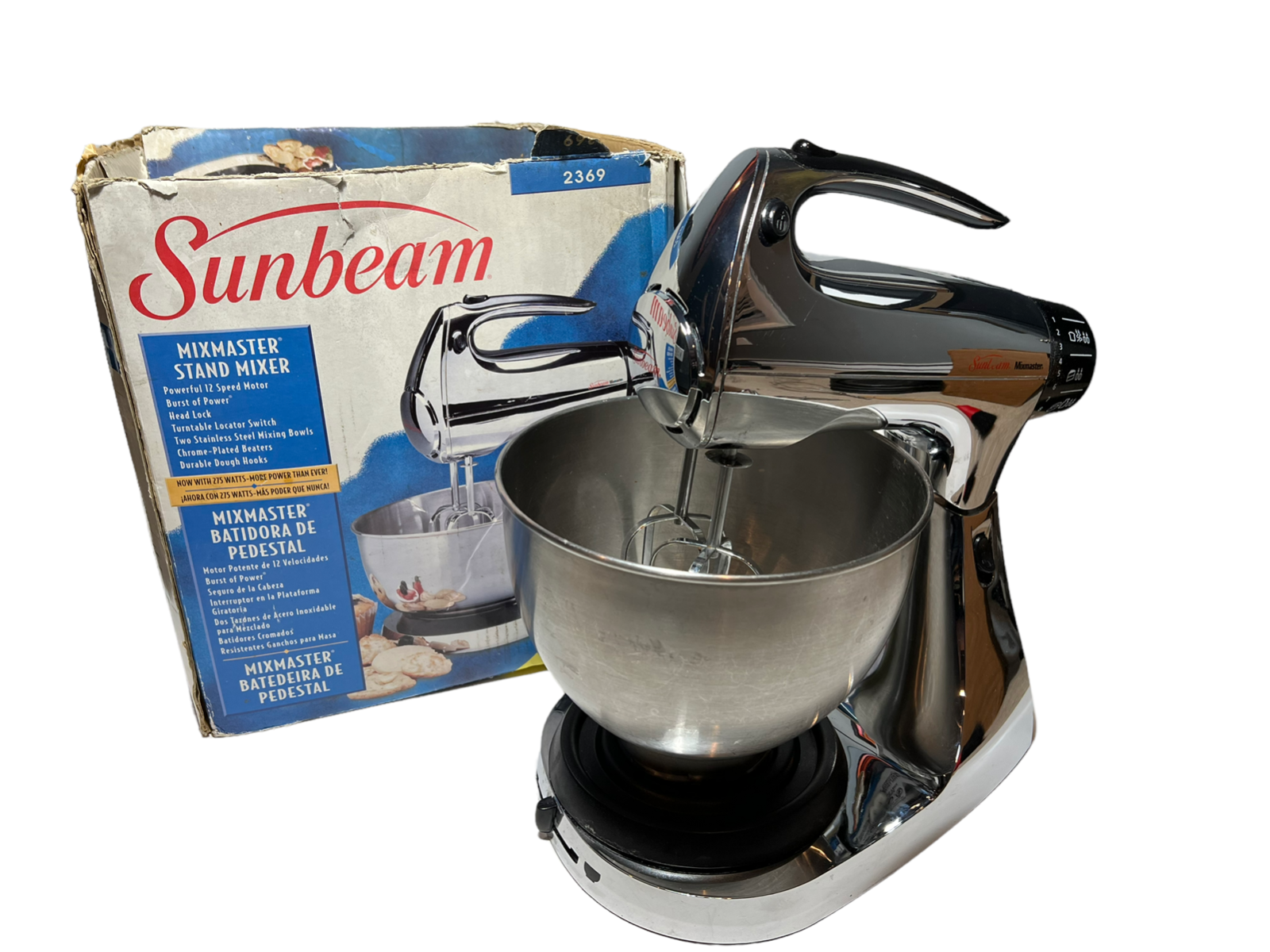 sunbeam 12 speed stand mixer