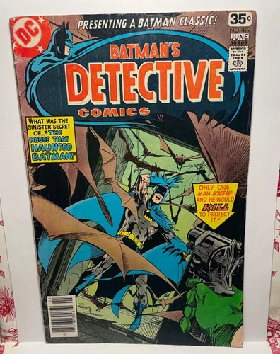 Vintage BATMAN 1978 Detective Comics # 477 Marshall Rogers Neal Adams art DC